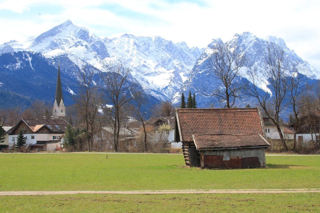 Landhaus Alpenblick Daire Garmisch-Partenkirchen Oda fotoğraf